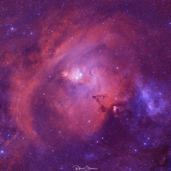 NGC 2264 in Bi-Color