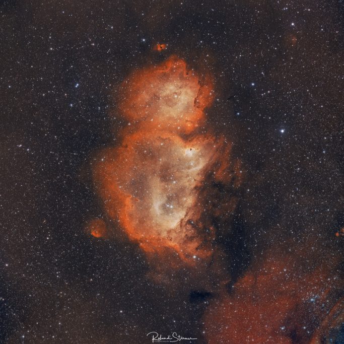 IC 1848 in Bi-Color