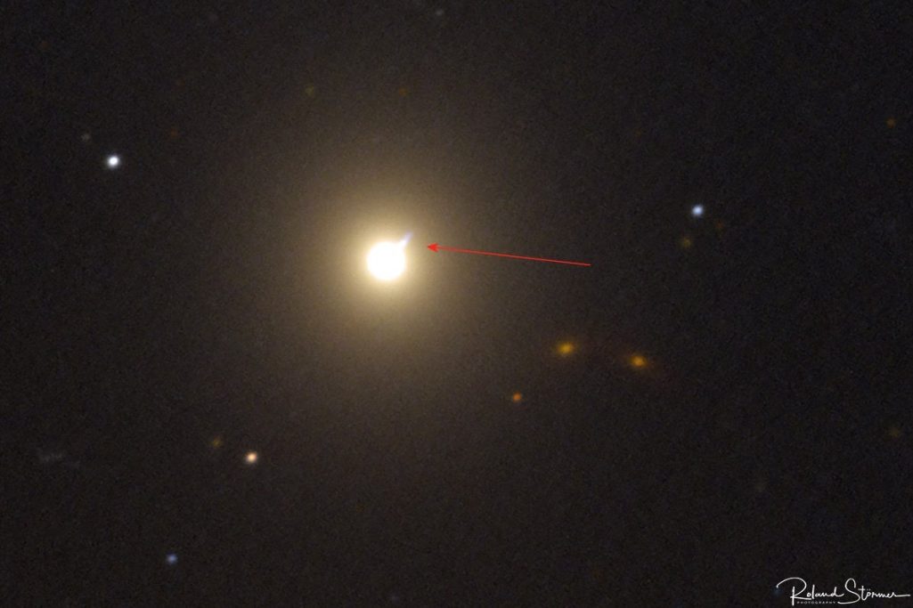 M87 mit Jet