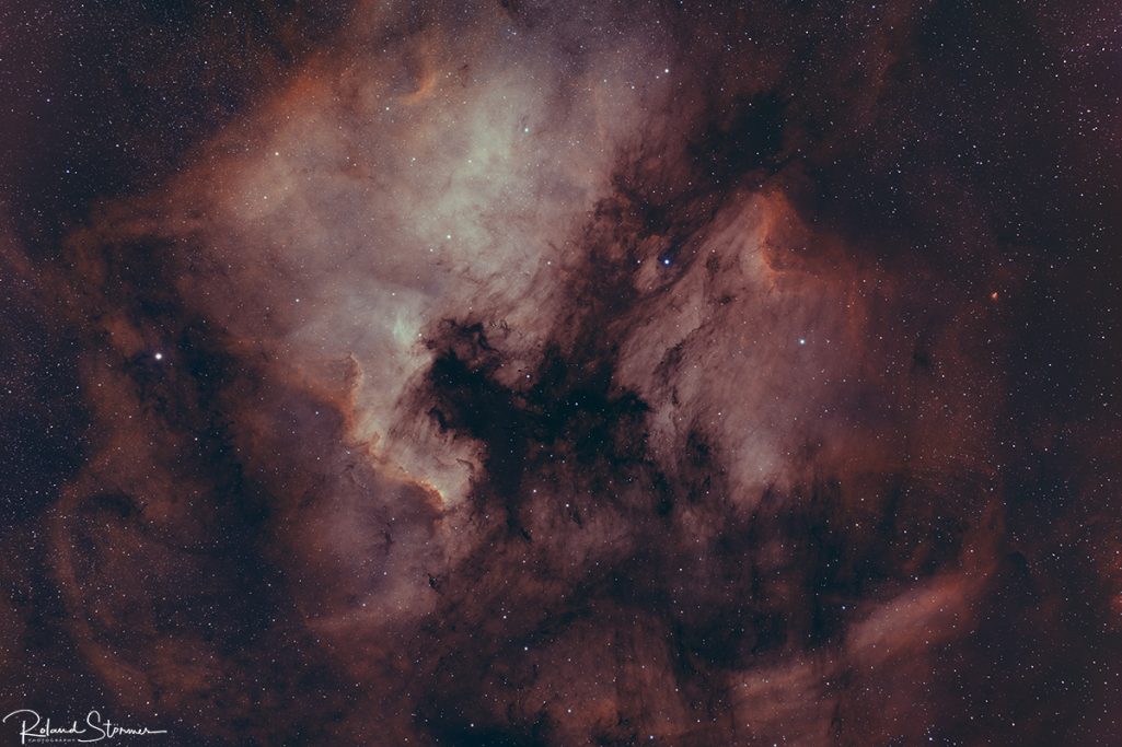 NGC 7000 in Bi-Color